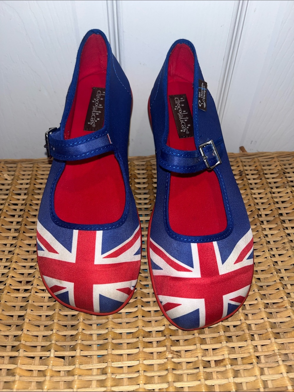 HOT CHOCOLATE DESIGN CHOCOLATICAS Union Jack Mary jane shoes